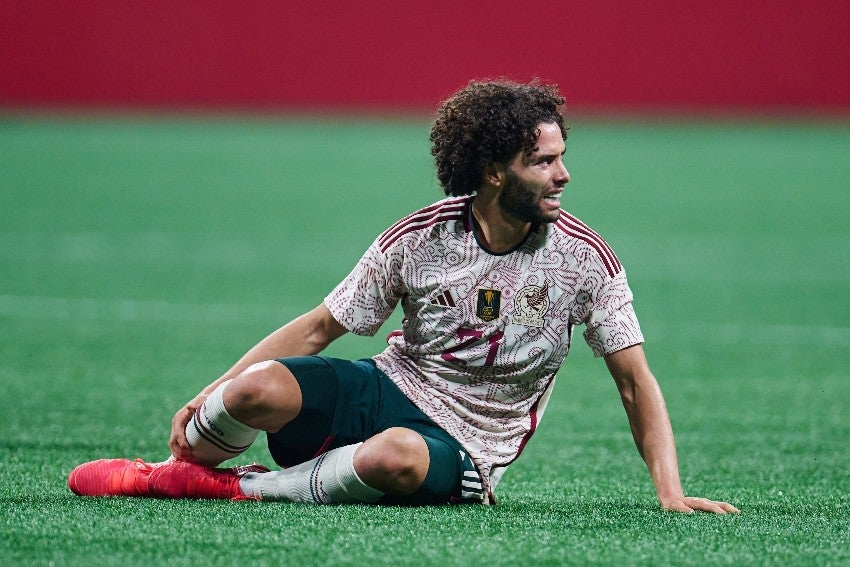 Chino Huerta partido con la Selección Mexicana