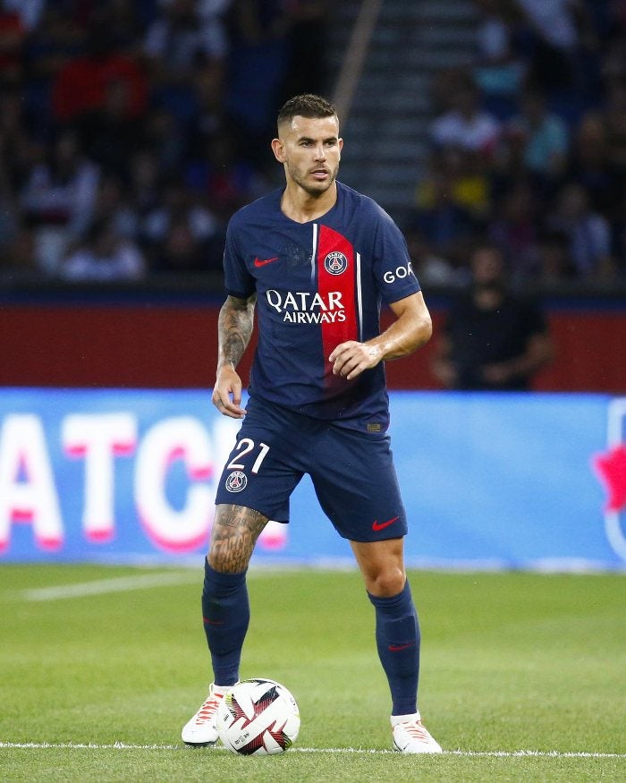 Lucas Hernández se unió al PSG 