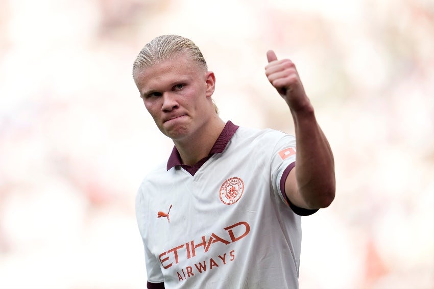 Erling Haaland, delantero del Manchester City