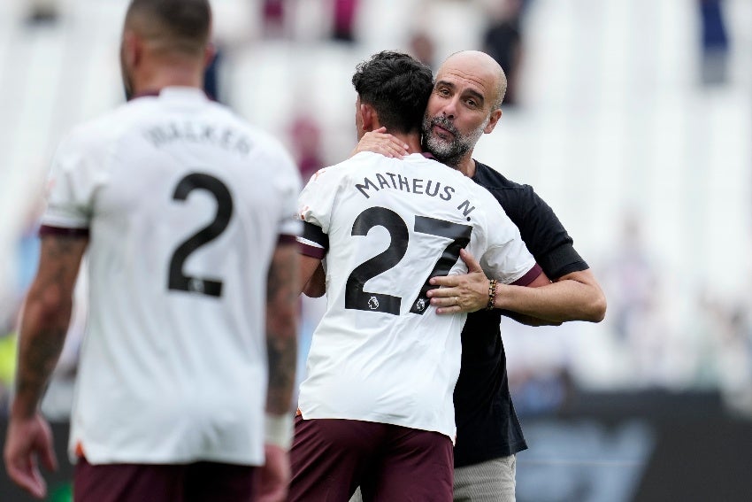 Pep Guardiola tras vencer al West Ham