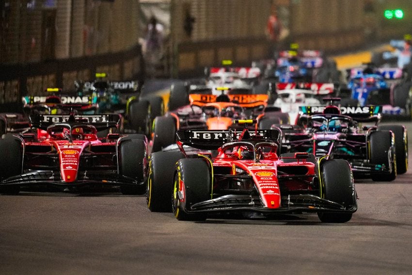 Carlos Sainz en el GP de Singapur