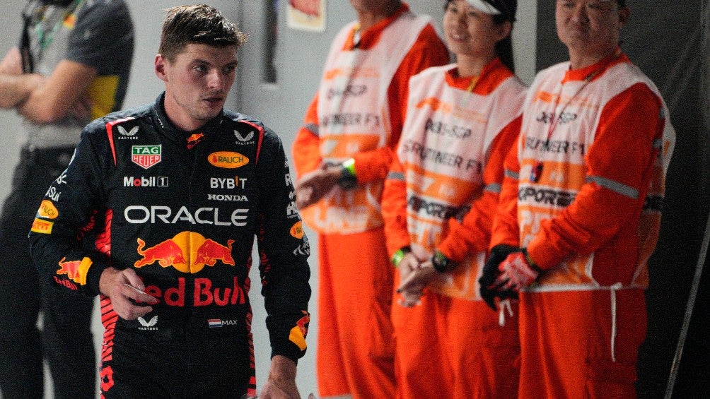 Verstappen terminó P5 en el GP de Singapur