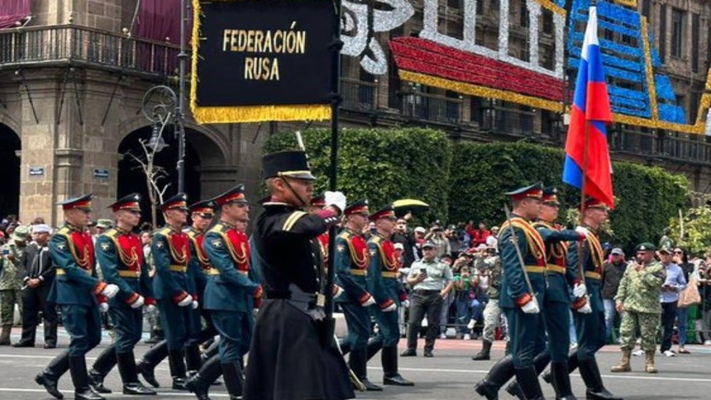 Participación de militares rusos en desfile por la independencia enciende críticas en México