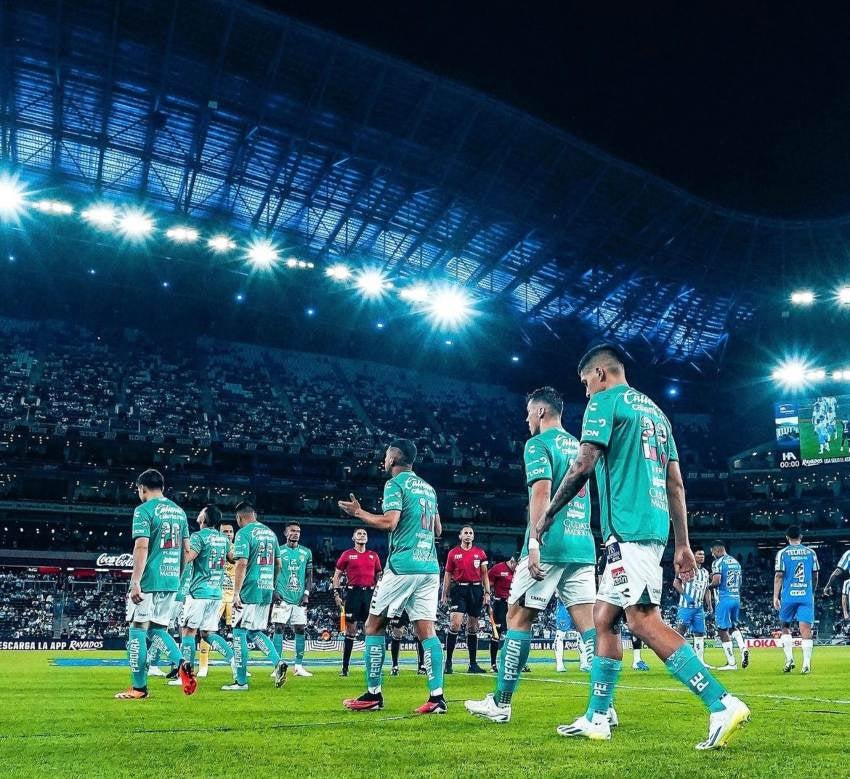 Partido frente a Rayados 