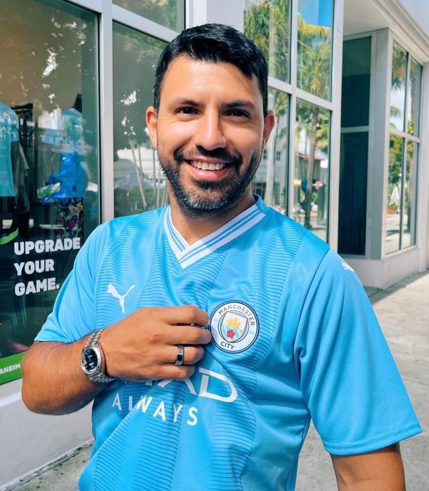 Kun Agüero, exjugador del Manchester City