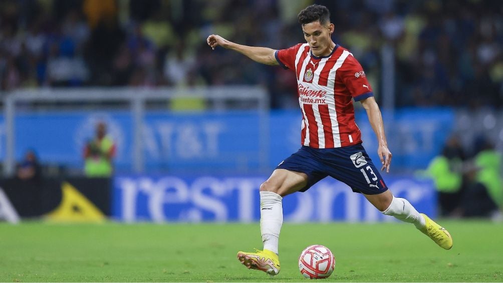 Orozco durante un partido con Chivas