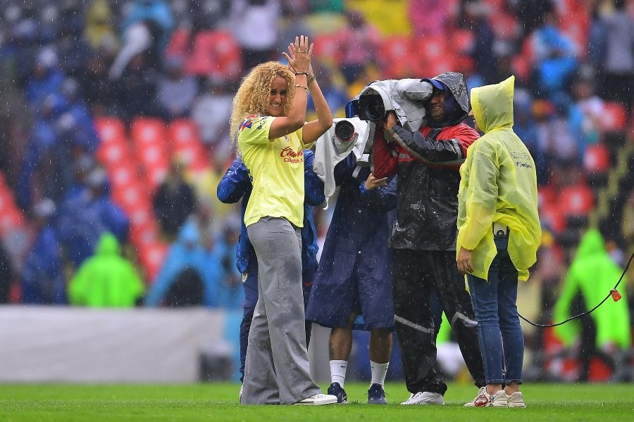 Kheira Hamraoui fue presentada como refuerzo de América Femenil