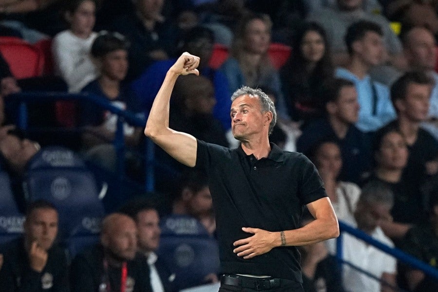 Luis Enrique, DT del Paris Saint Germain