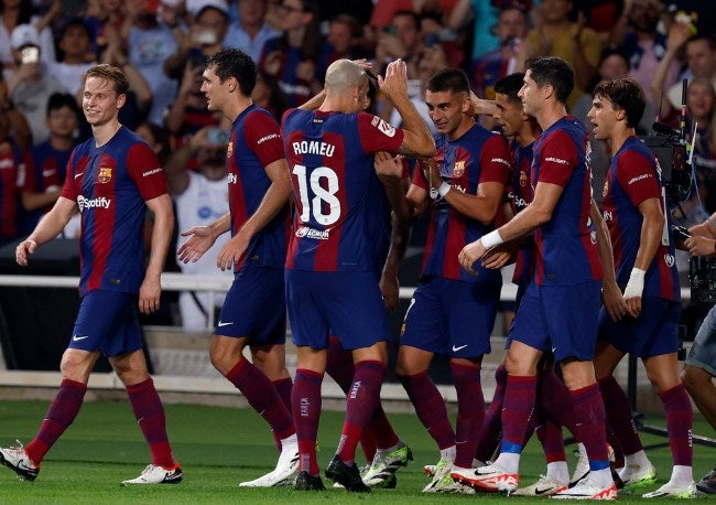 Barcelona lidera el Grupo H de la Champions League