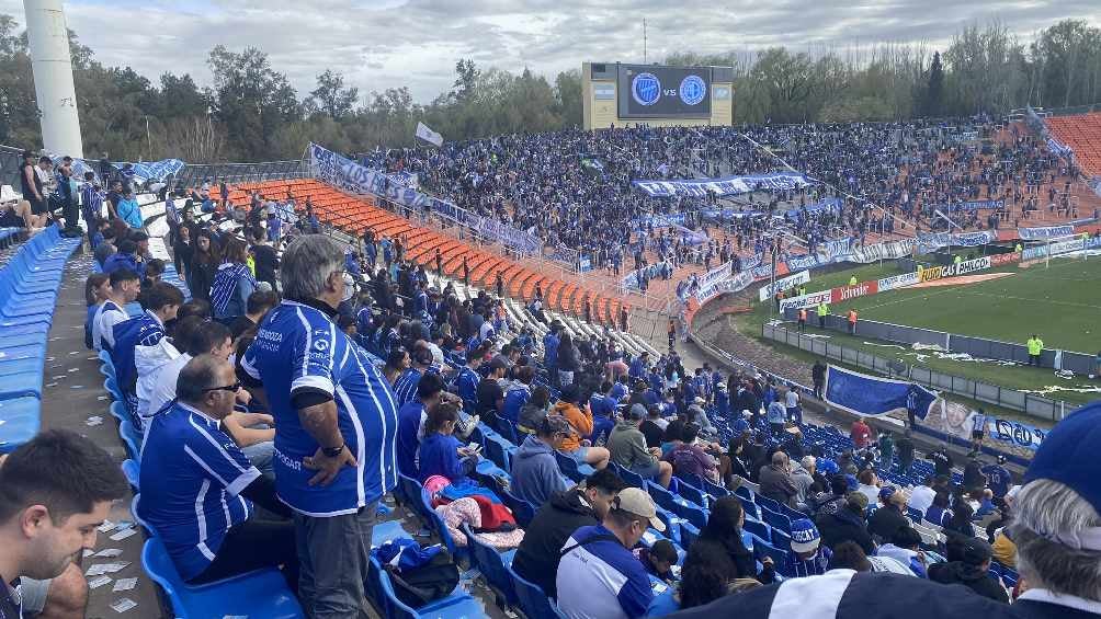 El estadio vivió disturbios