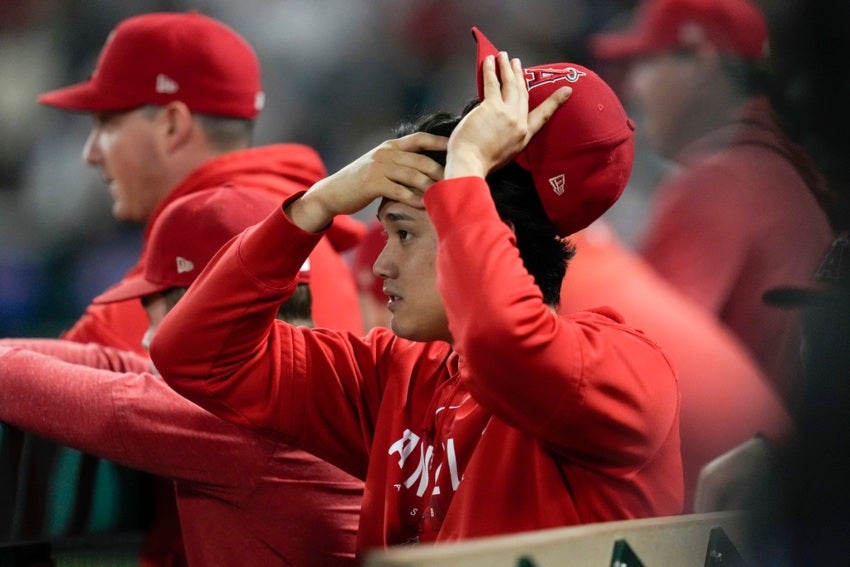 El japonés en el bullpen del equipo estadounidense