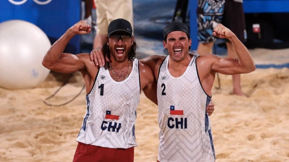 El equipo chileno de Voleibol de playa