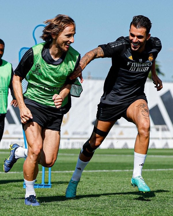 Entrenamiento del Real Madrid 