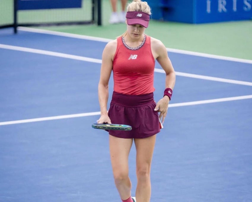 Bouchard en el Abierto de Estados Unidos 