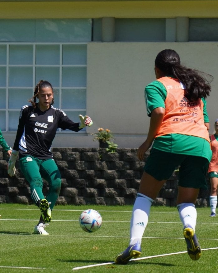 Entrenamiento de la Selección Mexicana Femenil 