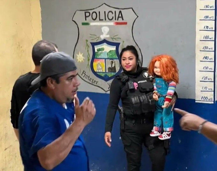 Muñeco 'Chucky' fue detenido