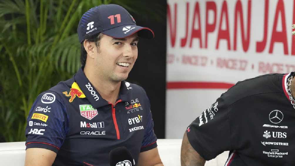 Checo espera mejorar en Japón