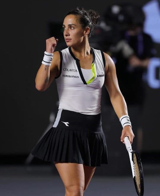 Martina Trevisan dio la sopresa en el Guadalajara Open tras vencer a Ons Jabeur 