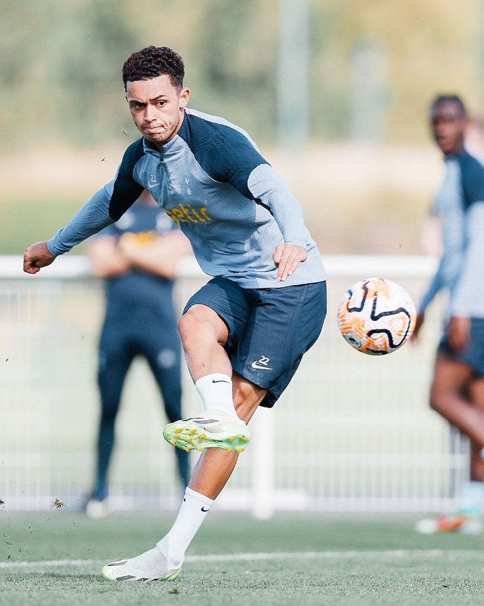 Entrenamiento del Tottenham 