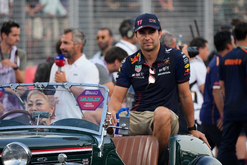 Checo Pérez en el GP de Singapur