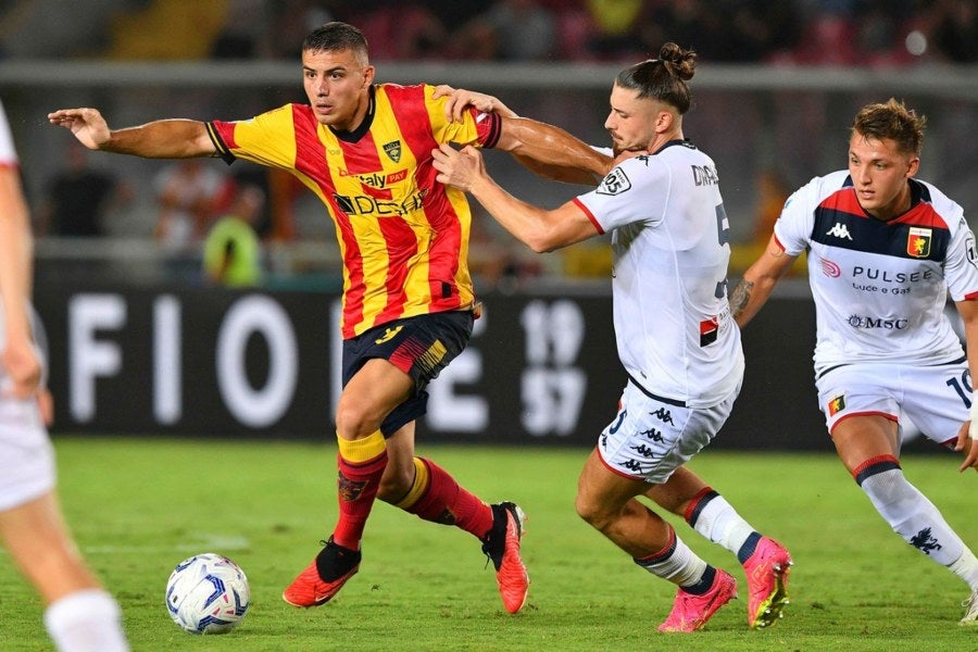 Lecce venció 1-0 a Genoa