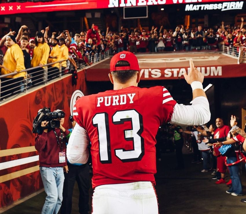 Purdy, quarterback de San Francisco 