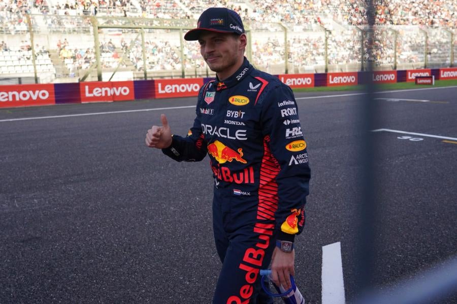 Max Verstappen está renovado para el GP de Japón