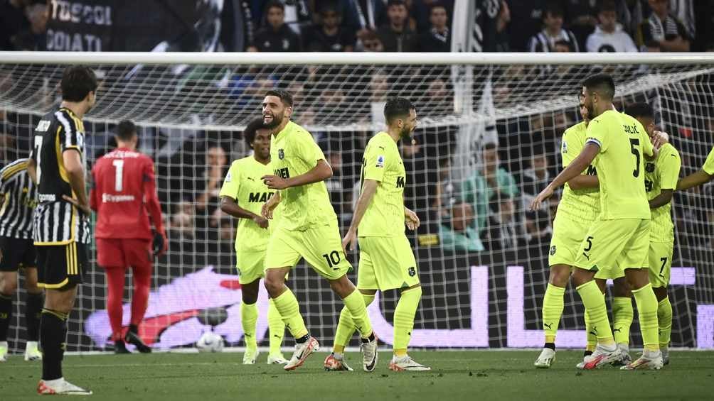 Sassuolo venció a la Juventus