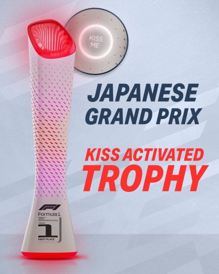 Nuevo trofeo del GP de Japón 