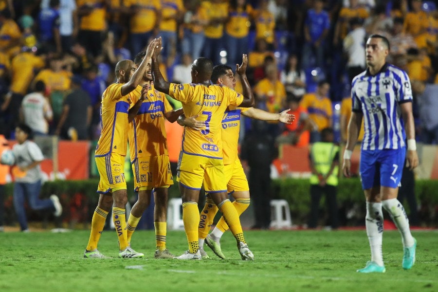 Tigres venció 3-0 a Rayados de Monterrey