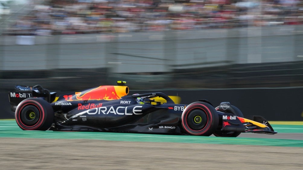 Checo Pérez en el Gran Premio de Japón