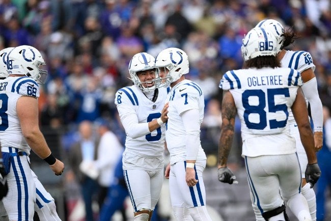 Matt Gay lideró el triunfo de los Colts