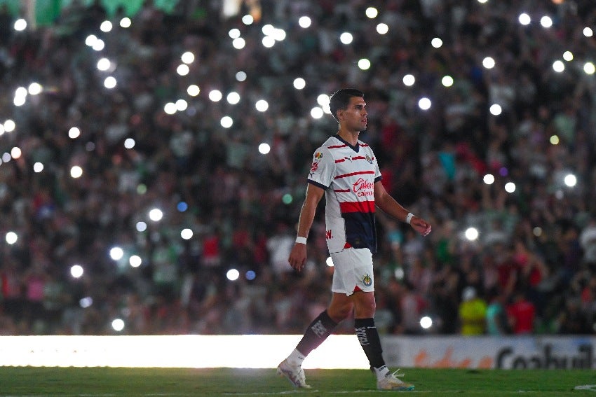 Daniel Ríos, delantero de Chivas sin gol