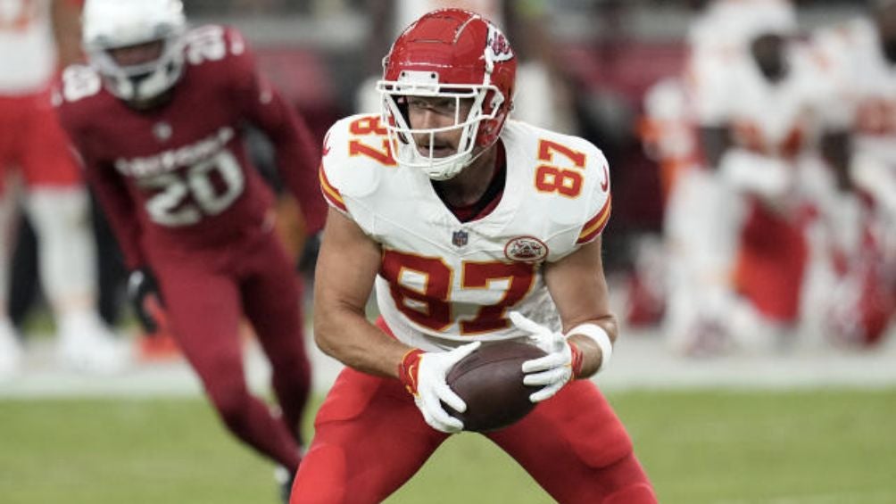 Kelce durante un partido