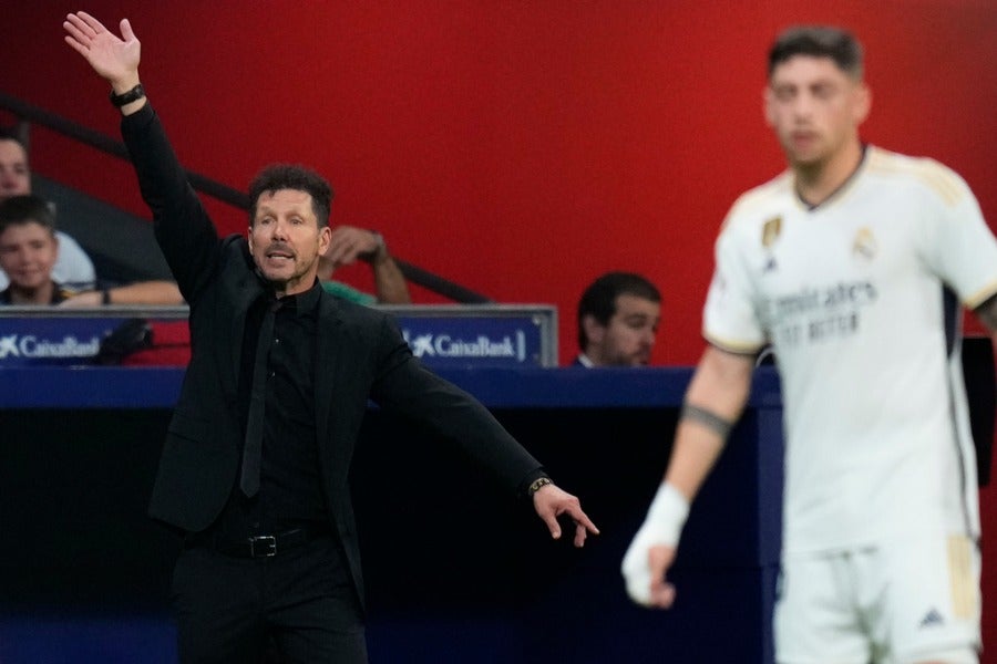 Diego Simeone, DT del Atlético de Madrid