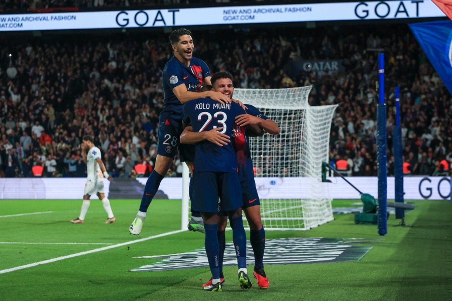 PSG venció 4-0 al Marsella