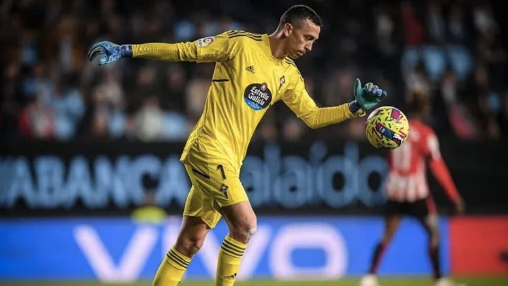 El argentino antes de lesionarse con el Celta de Vigo