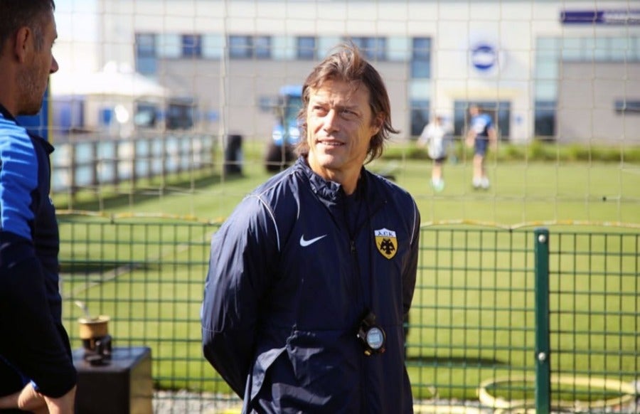 Matías Almeyda, DT del AEK Atenas