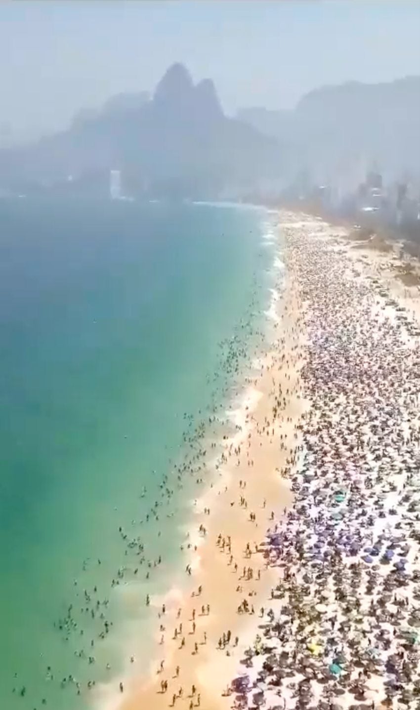 Brasil es azotado por una ola de calor