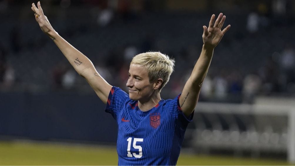 Rapinoe tras su partido de despedida