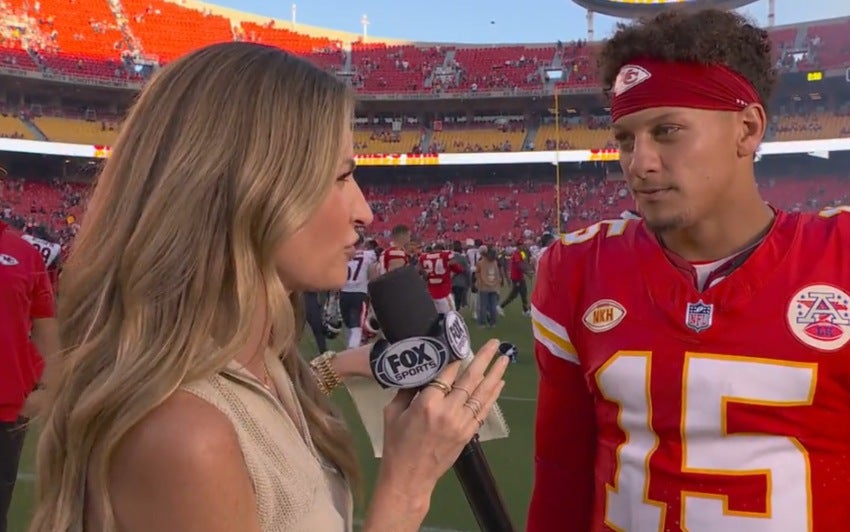 Mahomes confesó la jugada hacia Kelce 