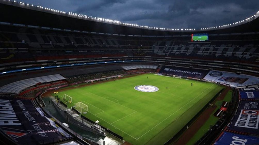 El Estadio Azteca durante la pandemia por covid-19