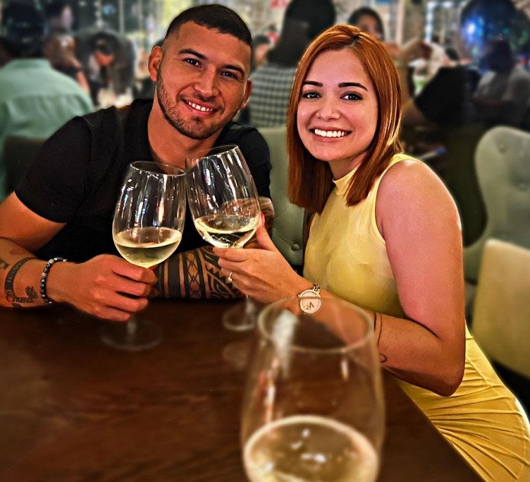 Juan Escobar y su esposa, Zelma Riquelme