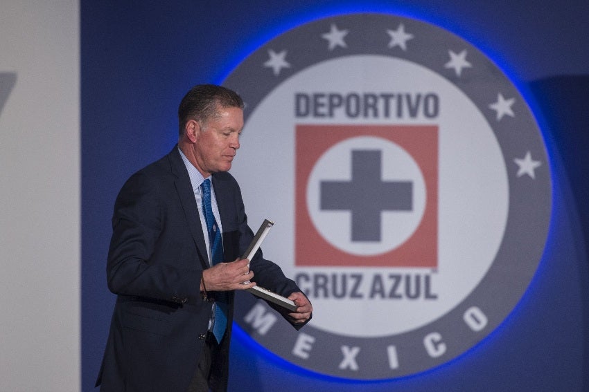 Ricardo Peláez fungió como director deportivo de Cruz Azul 