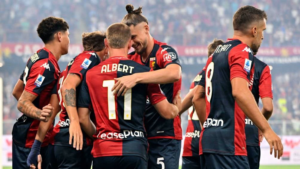 Genoa celebra la victoria