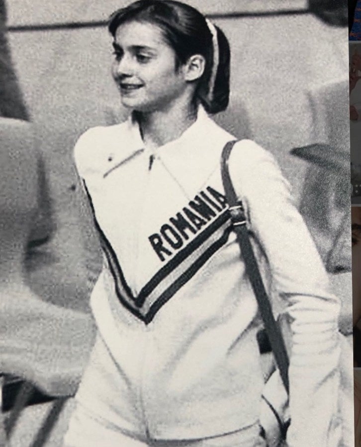 Nadia Comaneci, exgimnasta rumana 