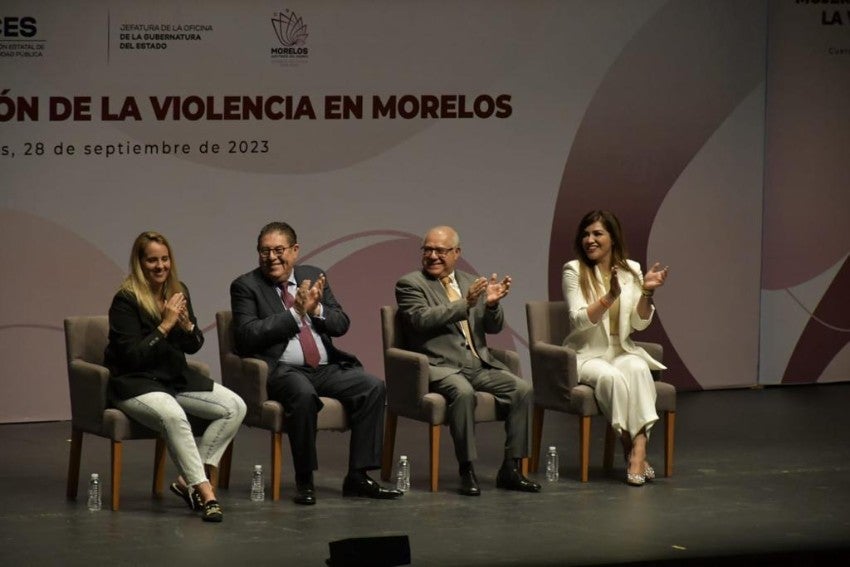 Inaugura Víctor Mercado foro 'Mujeres por la Prevención de la Violencia en Morelos'