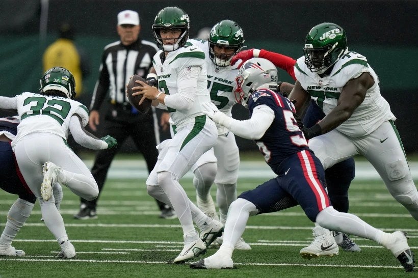 Wilson jugando con los Jets 