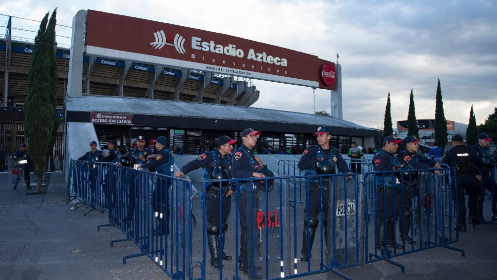 Habrá 3 mil policías para el duelo entre América contra Pumas 