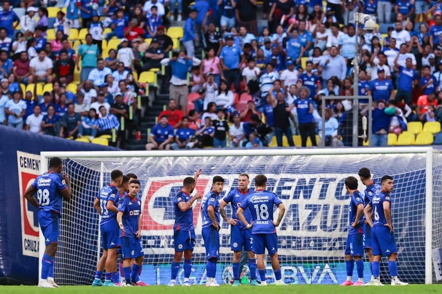 Cruz Azul es último de la tabla general